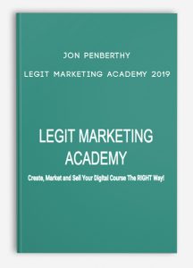 Jon Penberthy – Legit Marketing Academy 2019