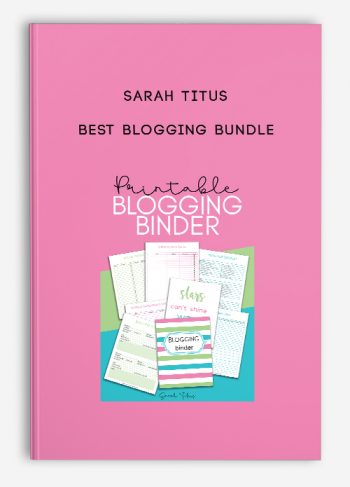 Sarah Titus – Best Blogging Bundle