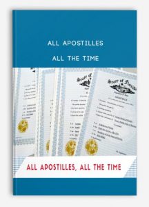 All Apostilles All The Time from Andre C Hatchett