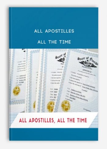 All Apostilles All The Time from Andre C Hatchett