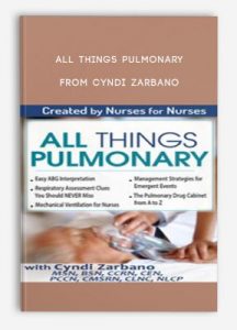 All Things Pulmonar from Cyndi Zarbano