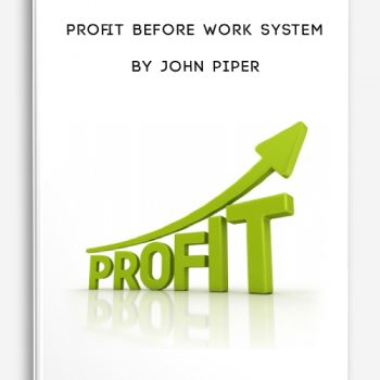Profit Before Work System by John Piper