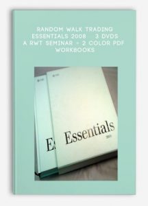 Random Walk Trading - ESSENTIALS 2008 - 3 DVDs - A RWT Seminar + 2 Color PDF Workbooks