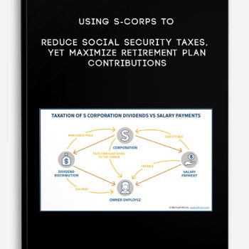 Using S-Corps To Reduce Social Security Taxes, Yet Maximize Retirement Plan Contributions