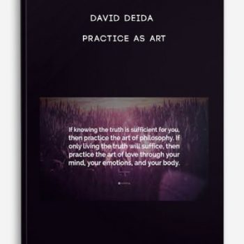 David Deida – Practice as Art