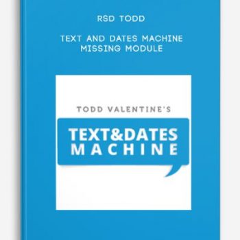 RSD Todd – Text And Dates Machine – Missing Module