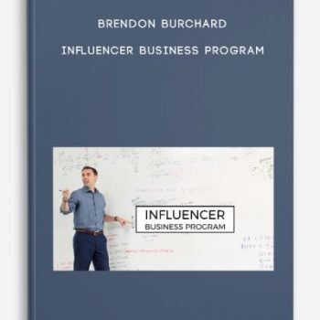 Brendon Burchard – Influencer Business Program