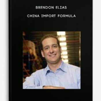 Brendon Elias – China Import Formula