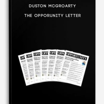 Duston McGroarty – The Opporunity Letter