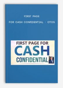 First Page For Cash Confidential + OTOs