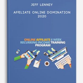 Jeff Lenney – Affiliate Online Domination 2020