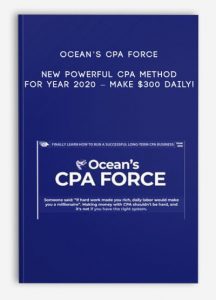 Ocean’s CPA FORCE – New Powerful CPA Method for Year 2020 – Make $300 Daily!