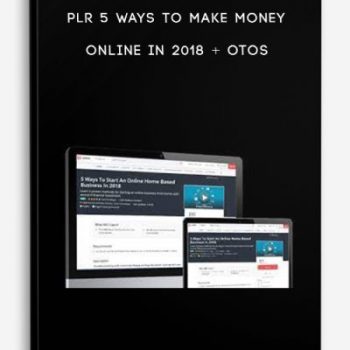 PLR 5 Ways To Make Money Online in 2018 + OTOs