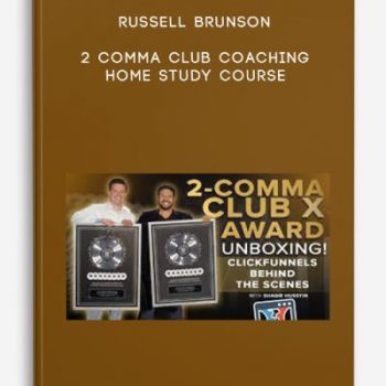 Russell Brunson – 2 Comma Club Coaching – Home Study Course