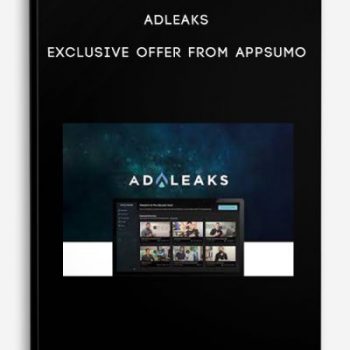 AdLeaks – Exclusive Offer from AppSumo