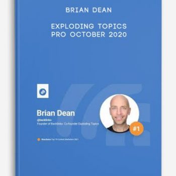 Brian Dean – Exploding Topics Pro October 2020