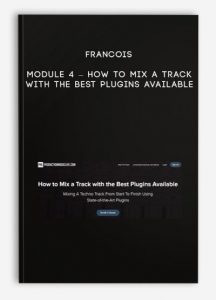 Francois – Module 4 – How to Mix a Track with the Best Plugins Available