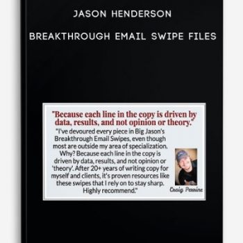 Jason Henderson – Breakthrough Email Swipe Files