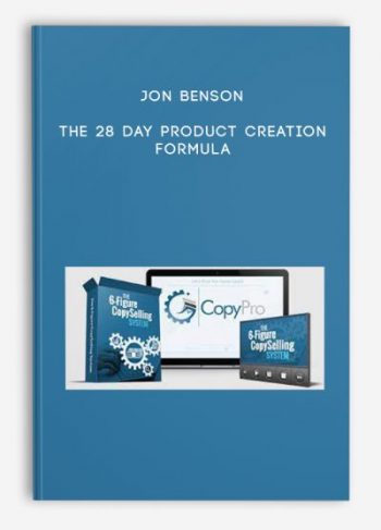 Jon Benson – The 28 Day Product Creation Formula