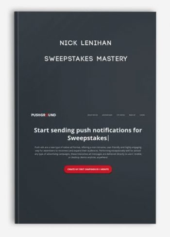 Nick Lenihan – Sweepstakes Mastery