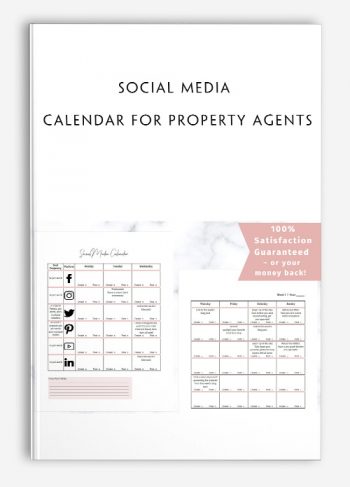 Social Media Calendar for Property Agents