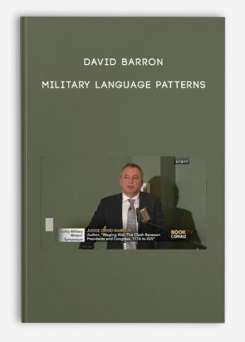 David Barron – Military Language Patterns