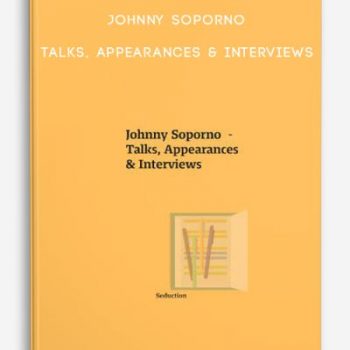 Johnny Soporno – Talks, Appearances & Interviews