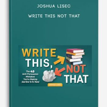 Joshua Lisec – Write This Not That