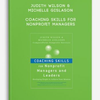 Judith Wilson & Michelle Gislason – Coaching Skills for Nonprofit Managers