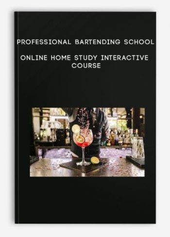 Professional Bartending School – Online Home Study Interactive Course